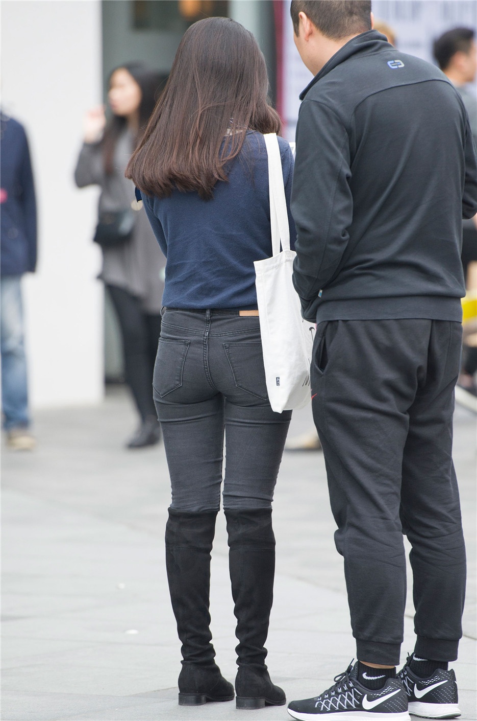 黑裤 长靴（10p）