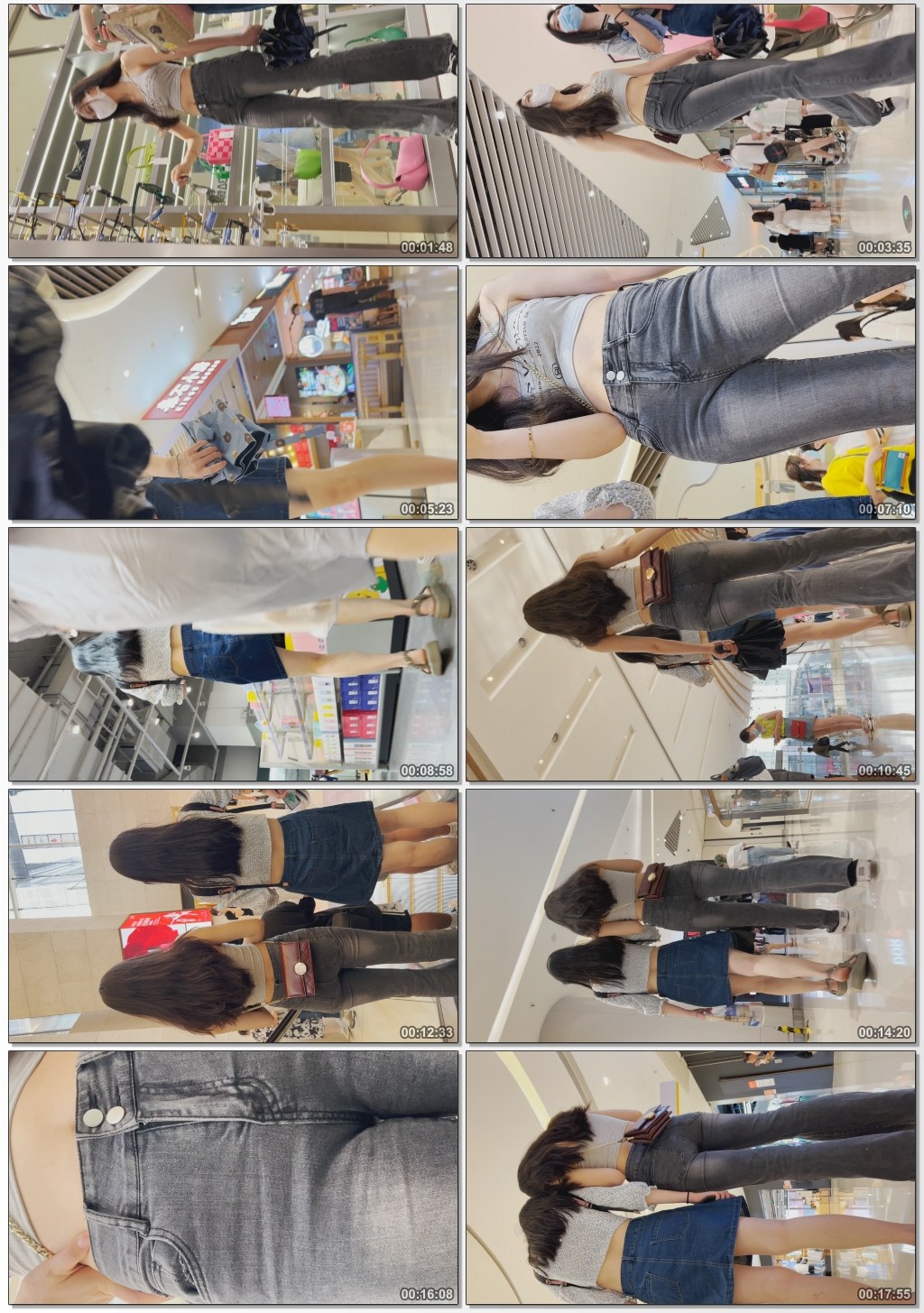 青春无敌露腰金三角靓丽小姐姐