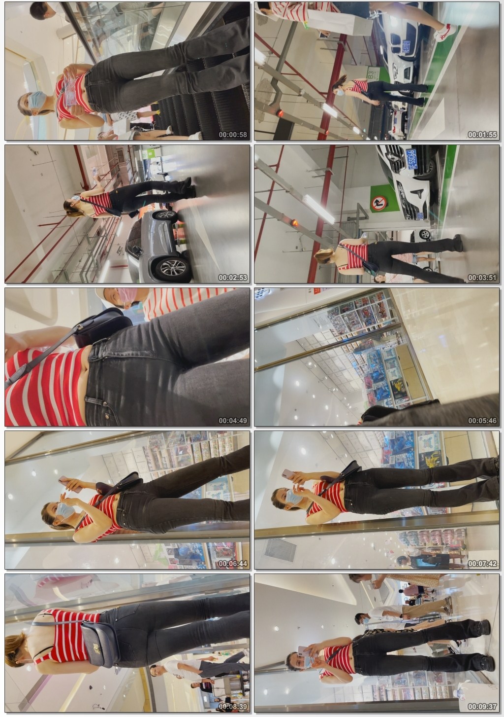 性感黑牛仔超凸起金三角少女