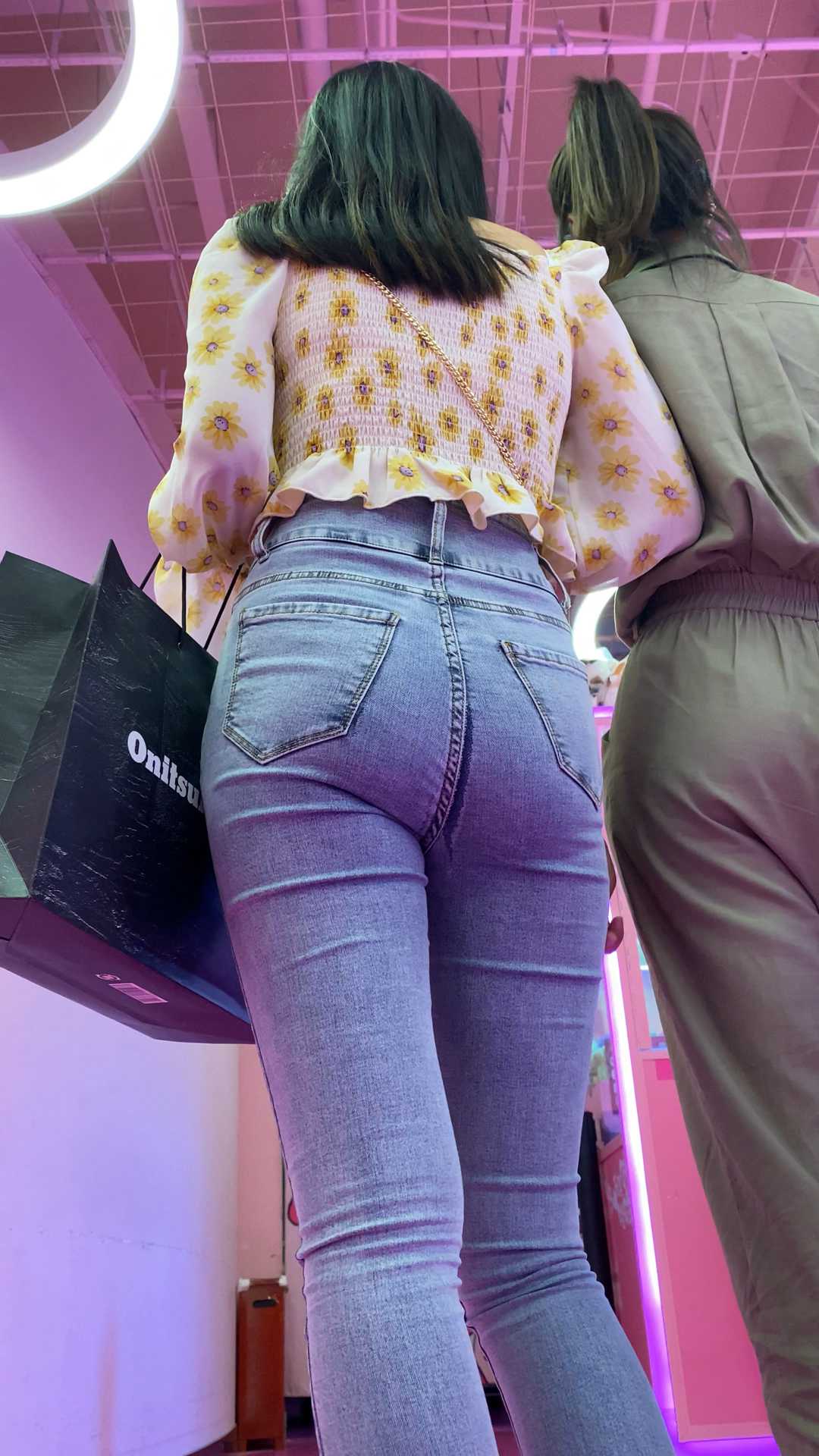 牛仔裤身材比例超赞该有的都有了