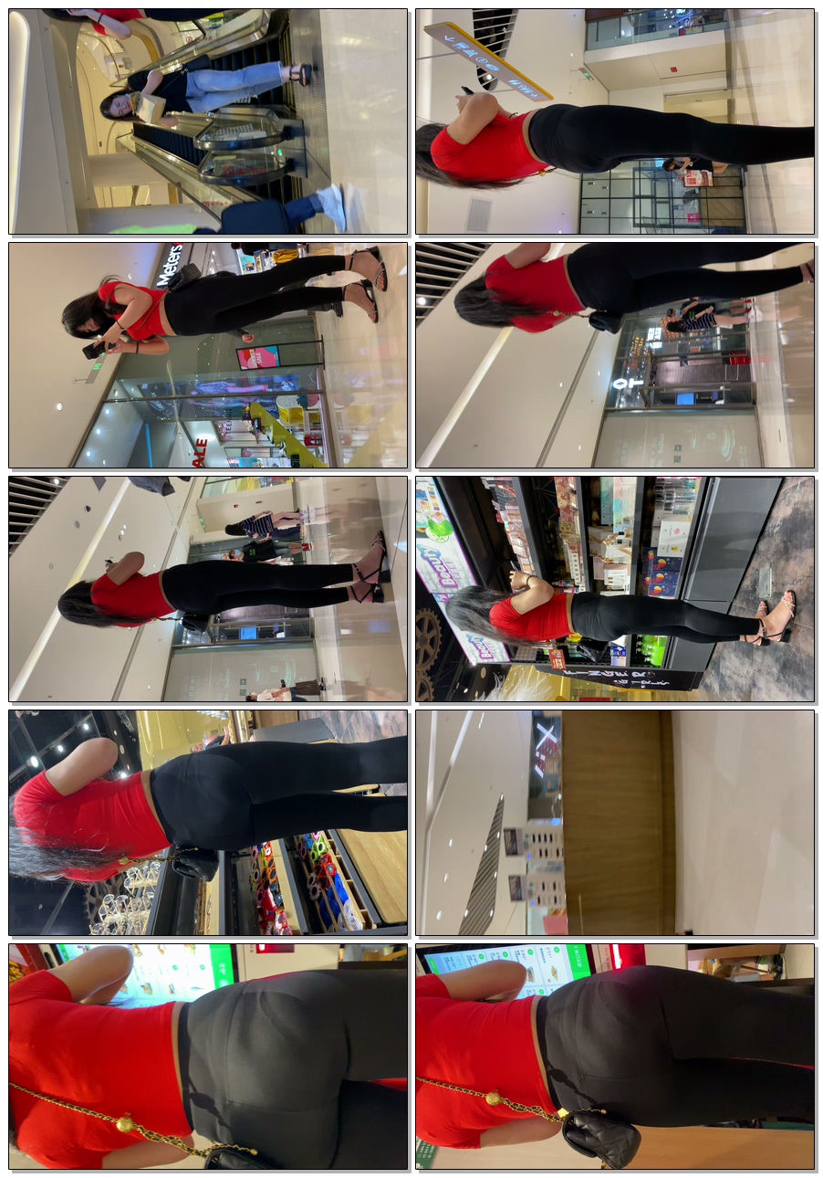 黑瑜伽超饱满金三角大美女