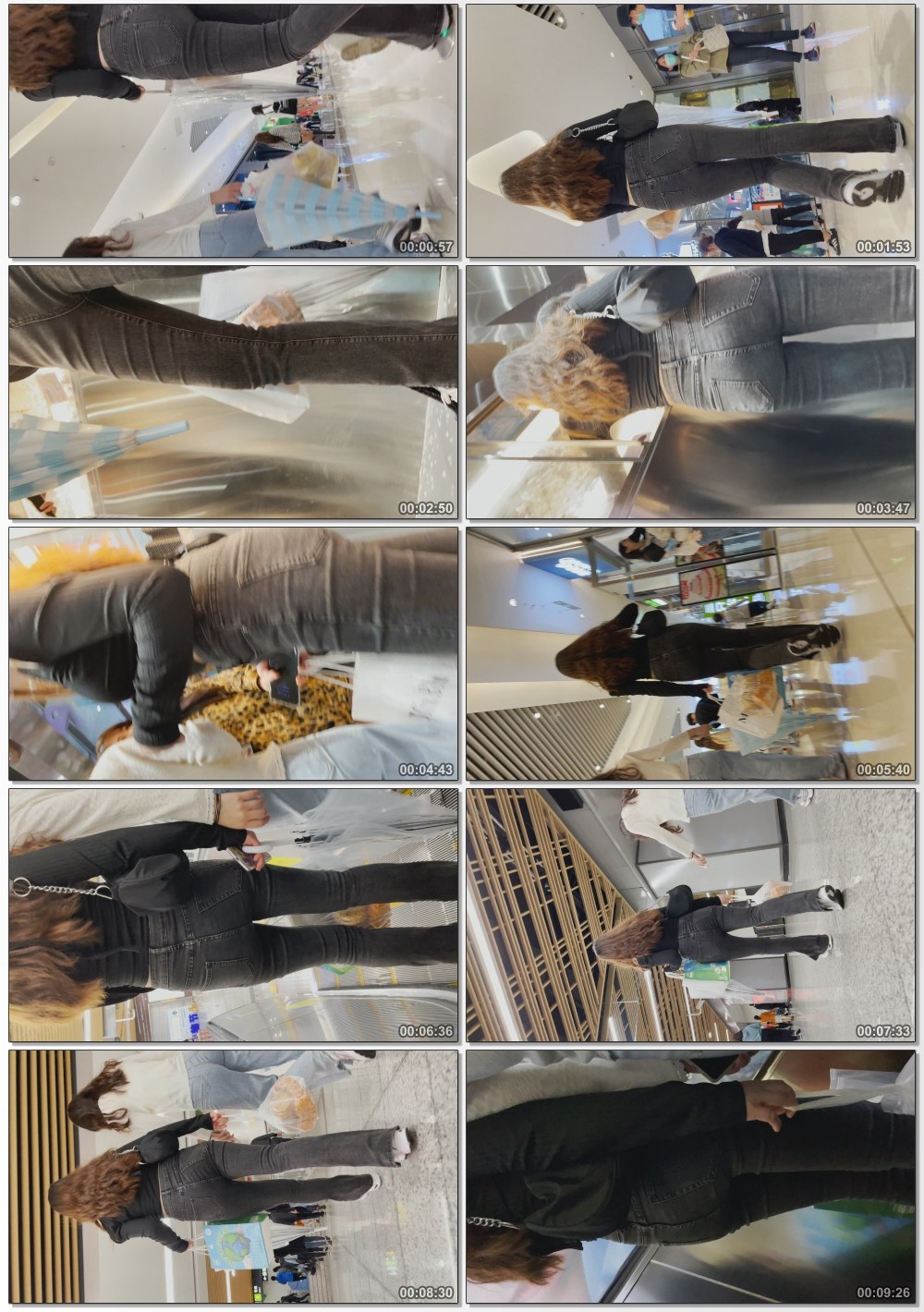 性感黑牛仔饱满丰臀超能扭