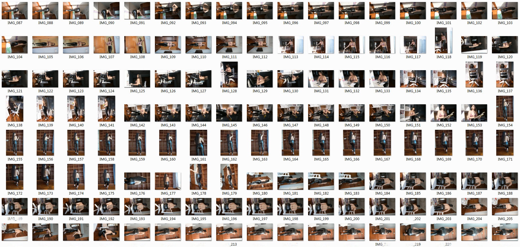 （视频+图片）皮裤紧身美女[12.86G/MP4]