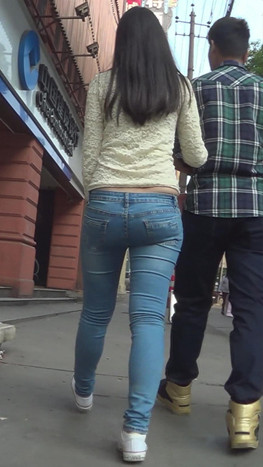 牛仔低腰裤 [151M/MP4]