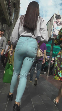 极品高腰牛仔紧身裤美女[2.69G/MP4]