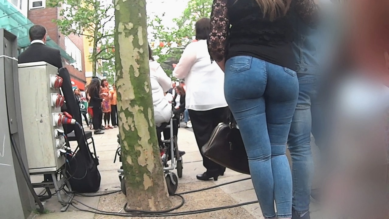 牛仔裤丰满圆润翘臀MM[521M/MP4]