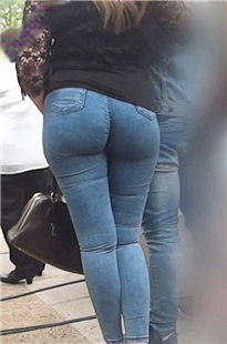 牛仔裤丰满圆润翘臀MM[521M/MP4]