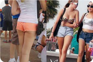 【独家整理】欧美精品街拍热裤视频120部 【40GB】