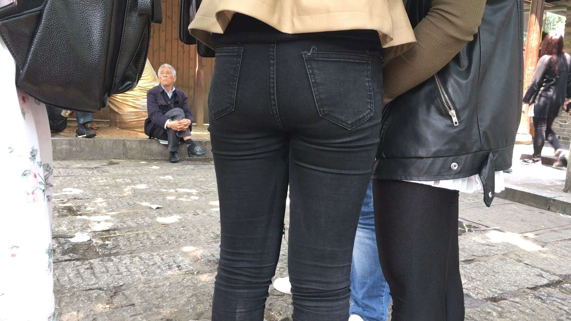 街拍牛仔裤[173M]