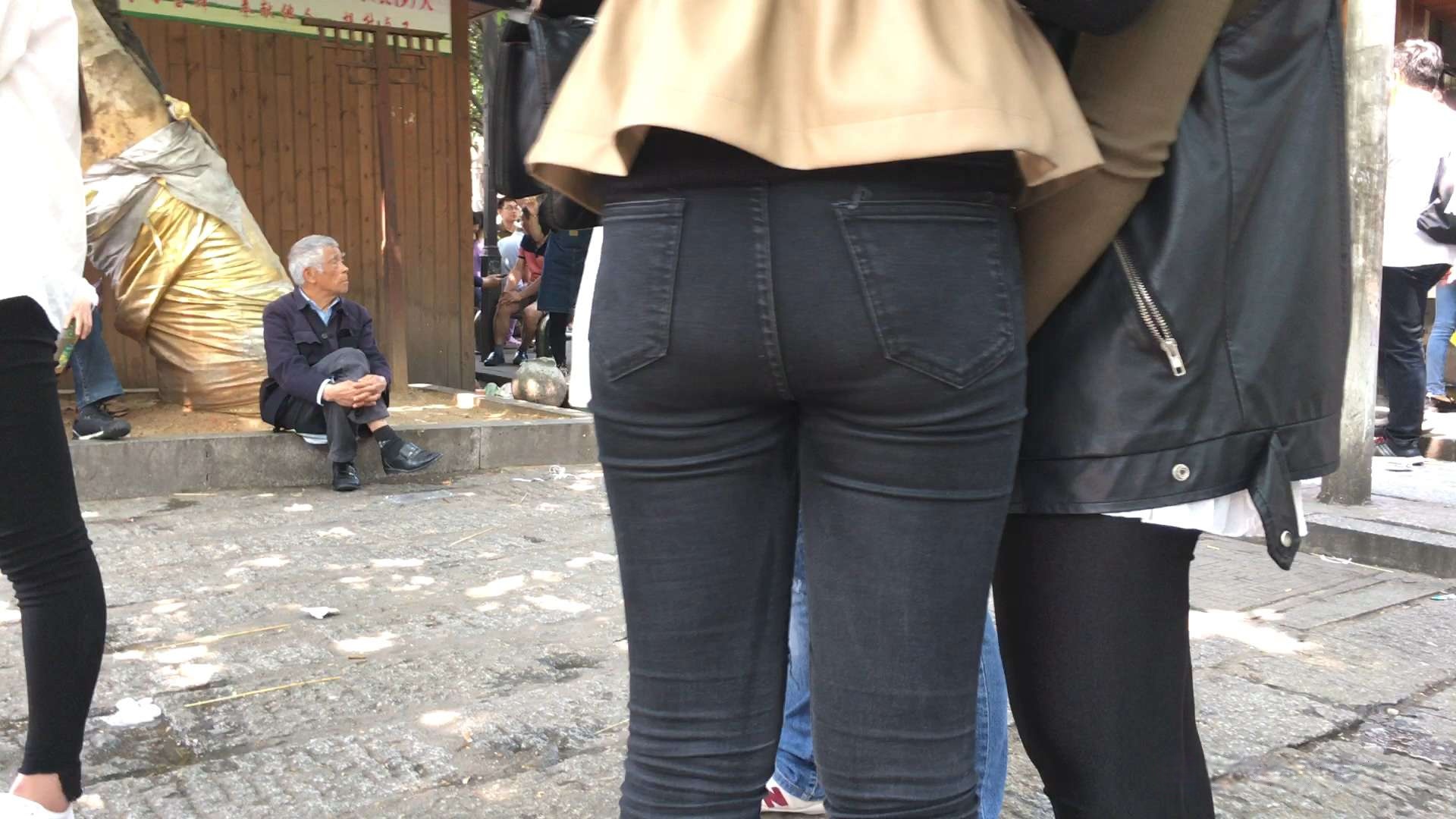 街拍牛仔裤[173M]