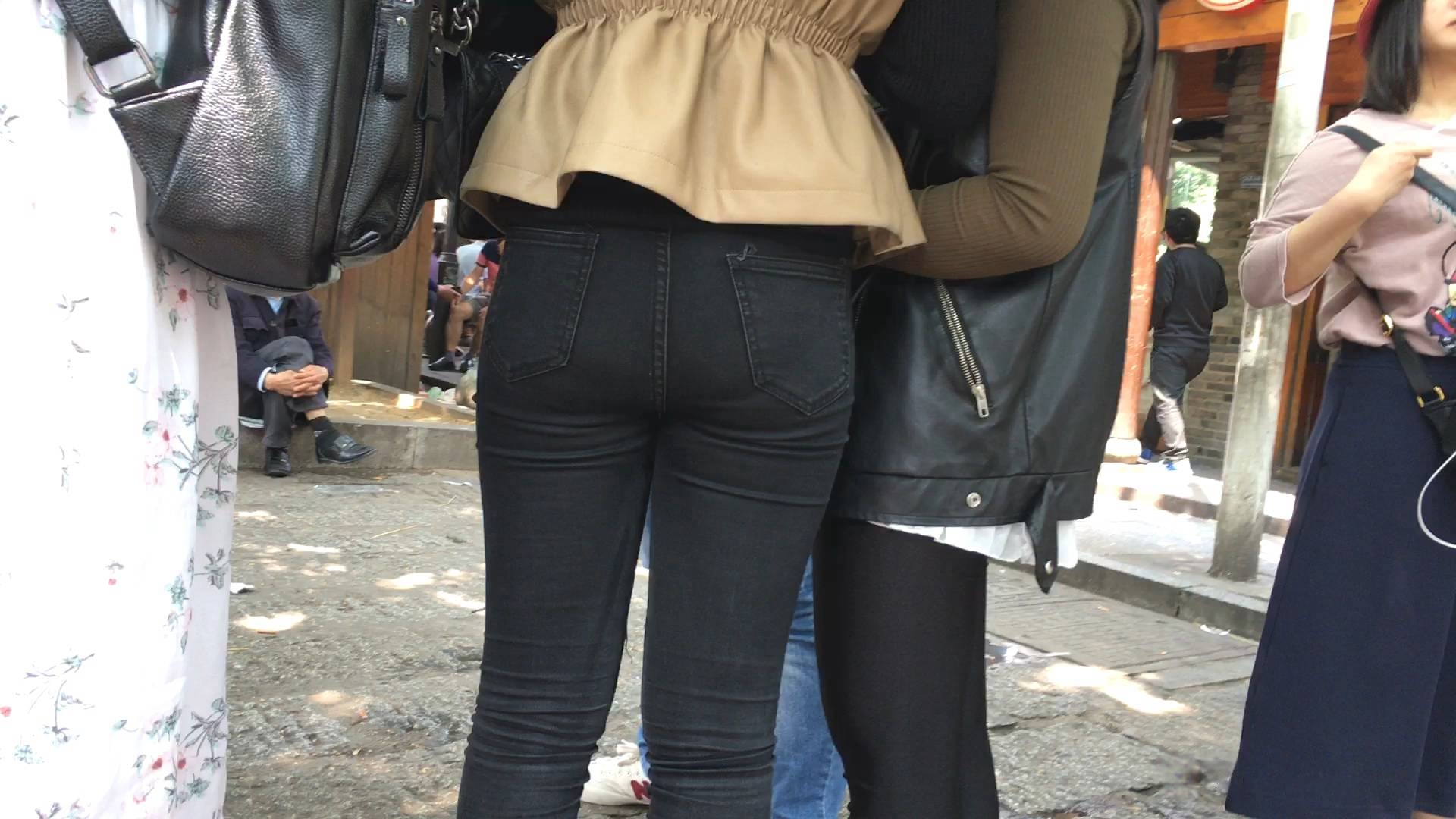 街拍牛仔裤[173M]