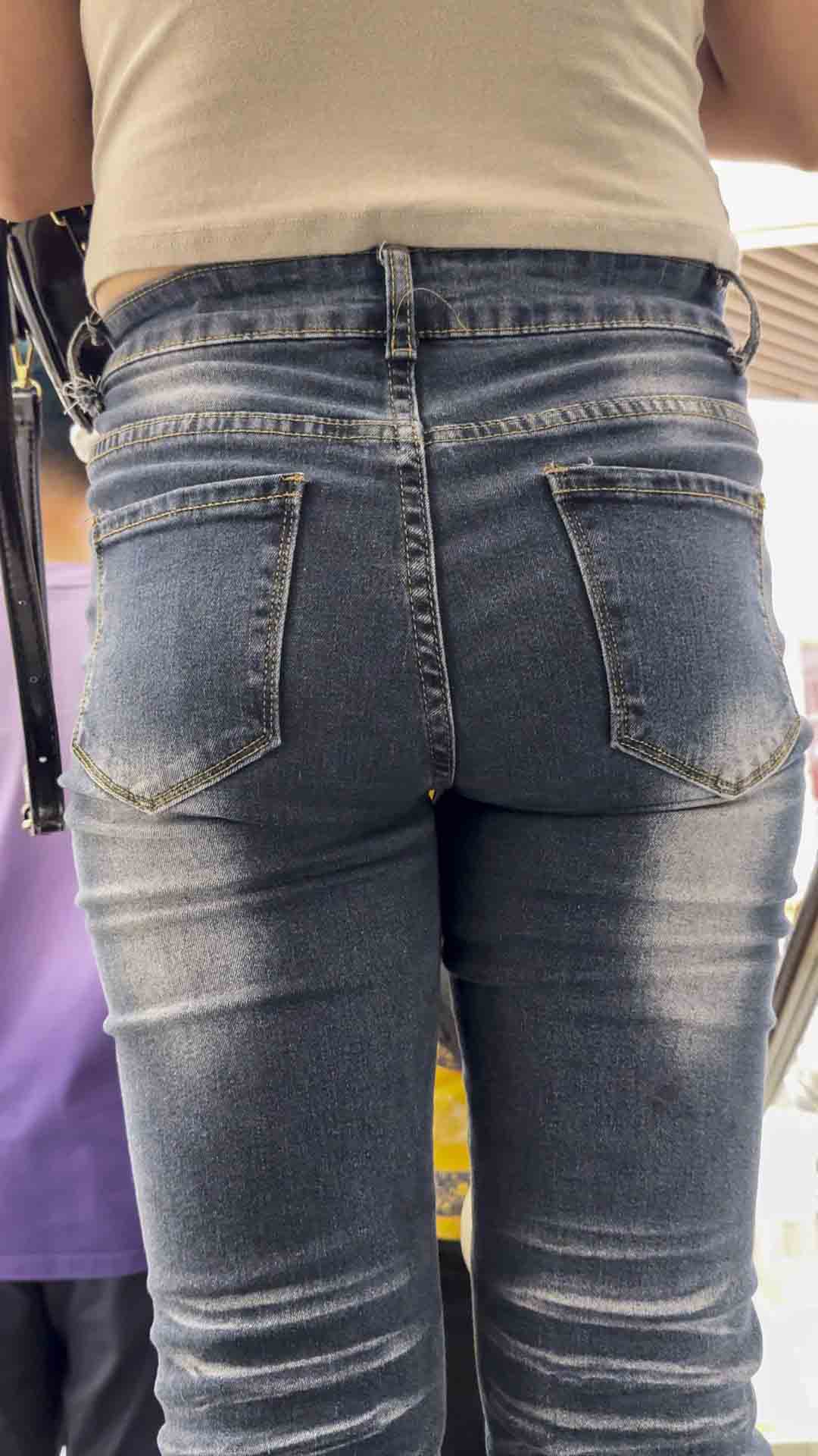 重口味丰臀牛仔