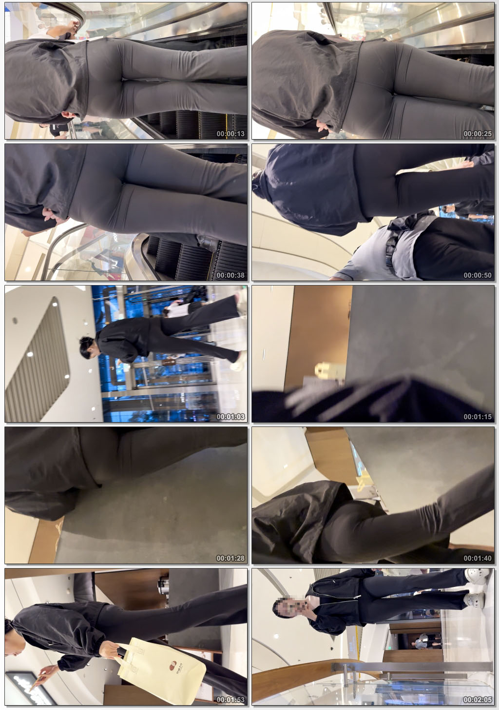 商场大宽臀瑜伽裤