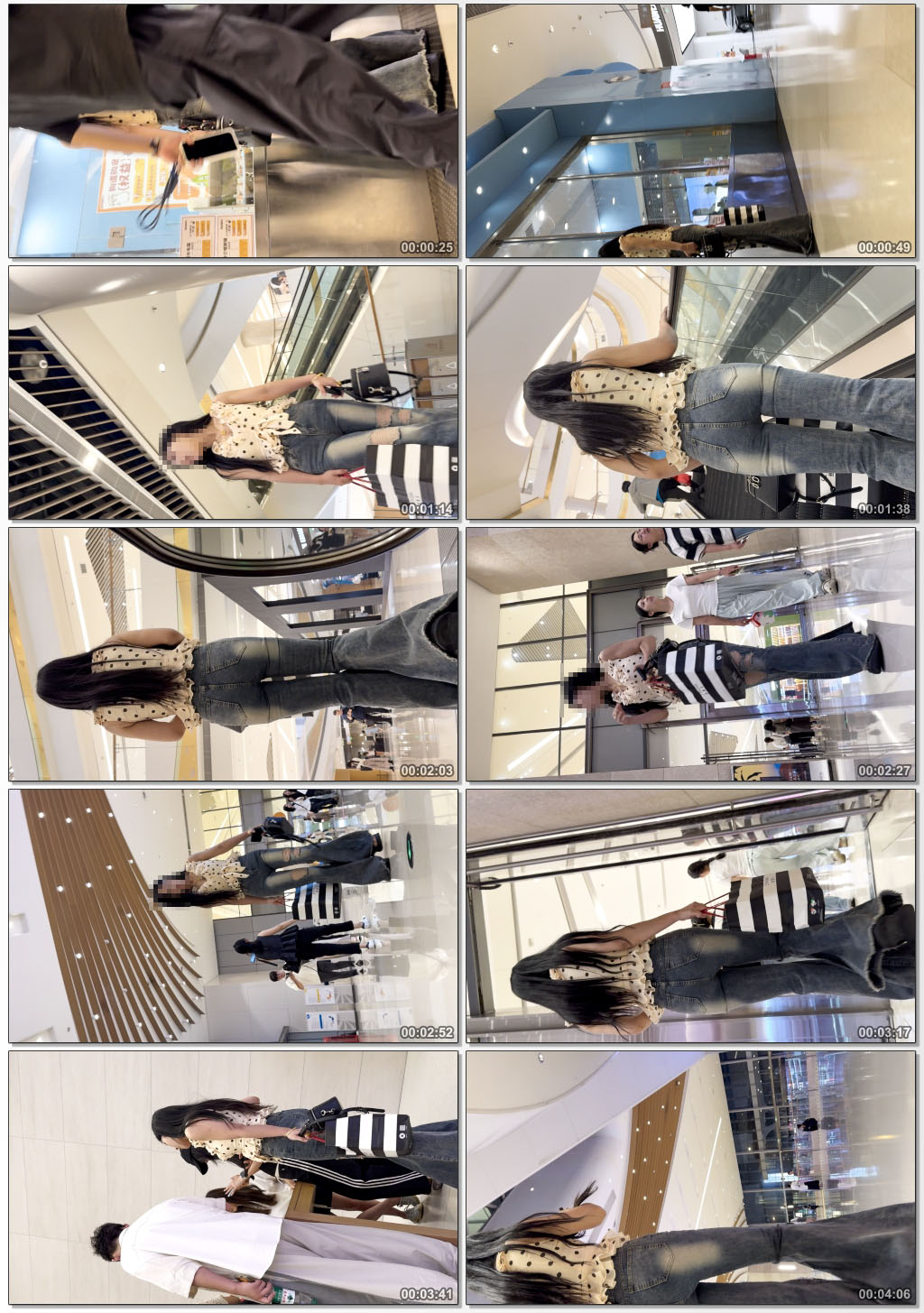 国庆献礼极品倒三角牛仔女神