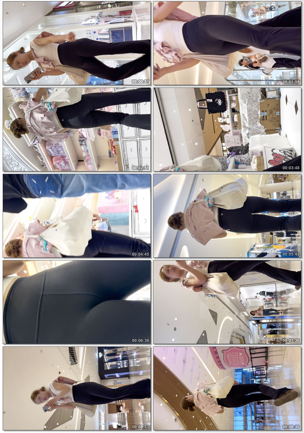 紧绷勾勒翘臀变形，后臀缝邀请