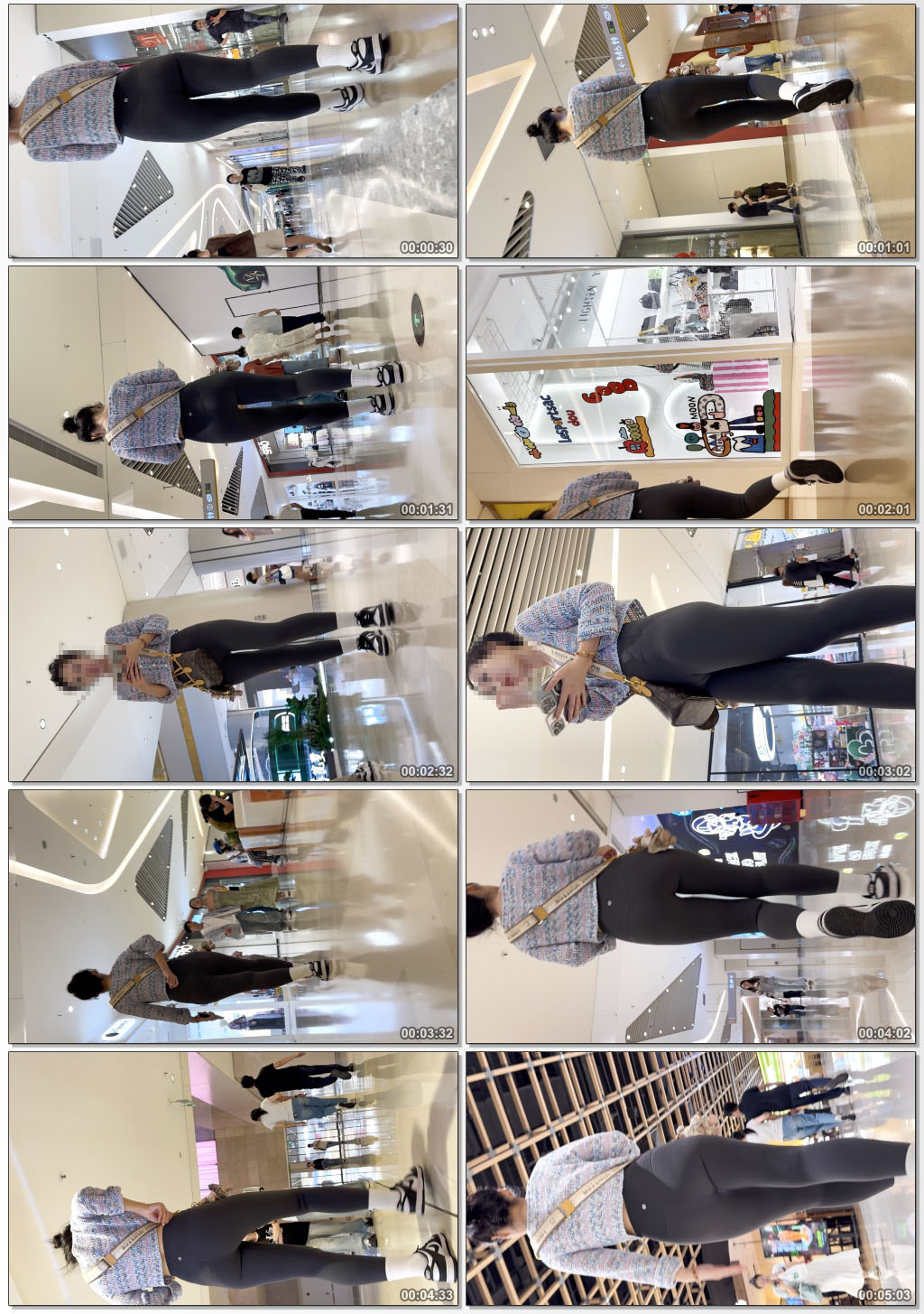 瑜伽裤下饱满区蜜桃臀扭动得欢