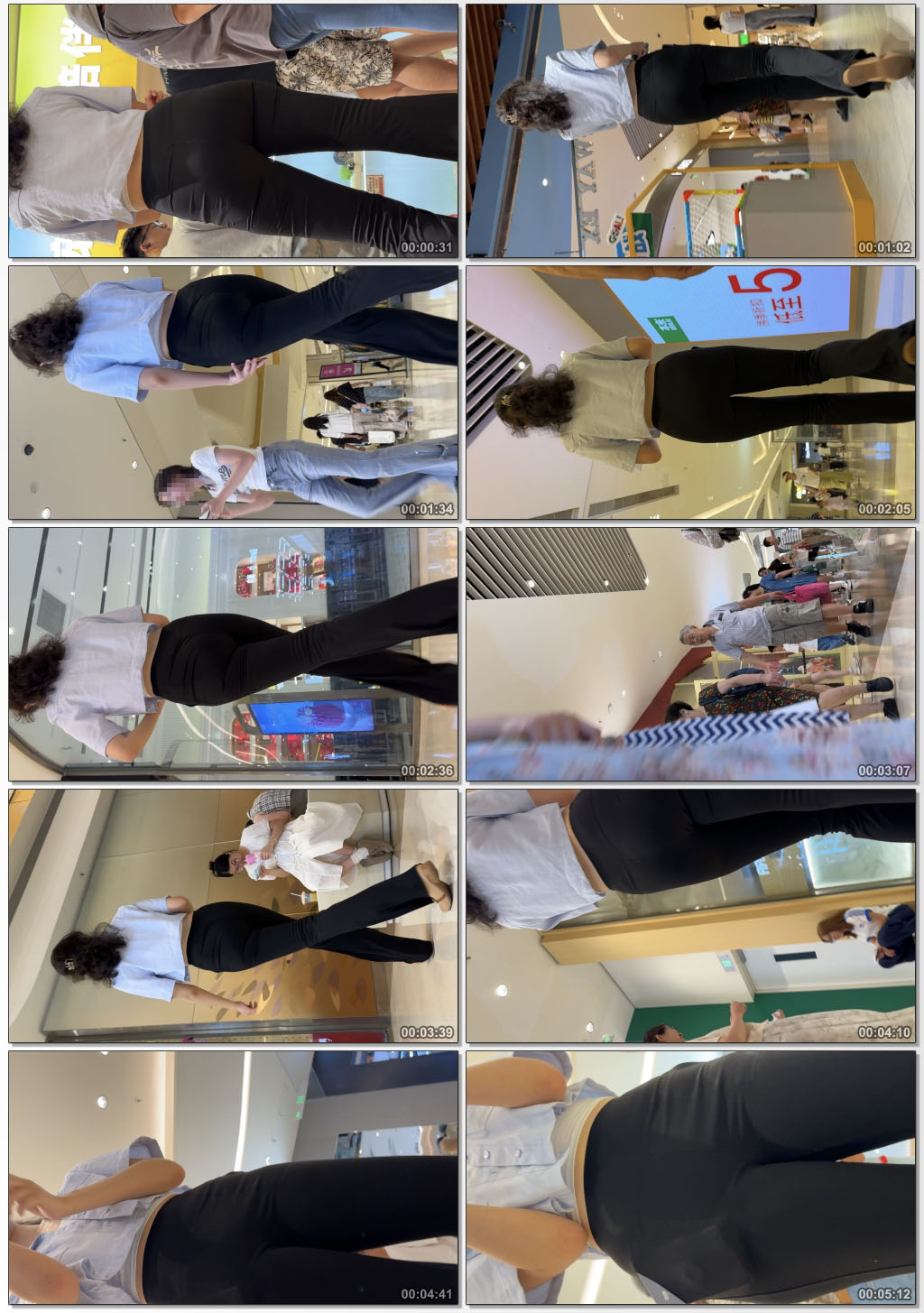 大屁股在紧身裤扭动，前后区痕迹惊人