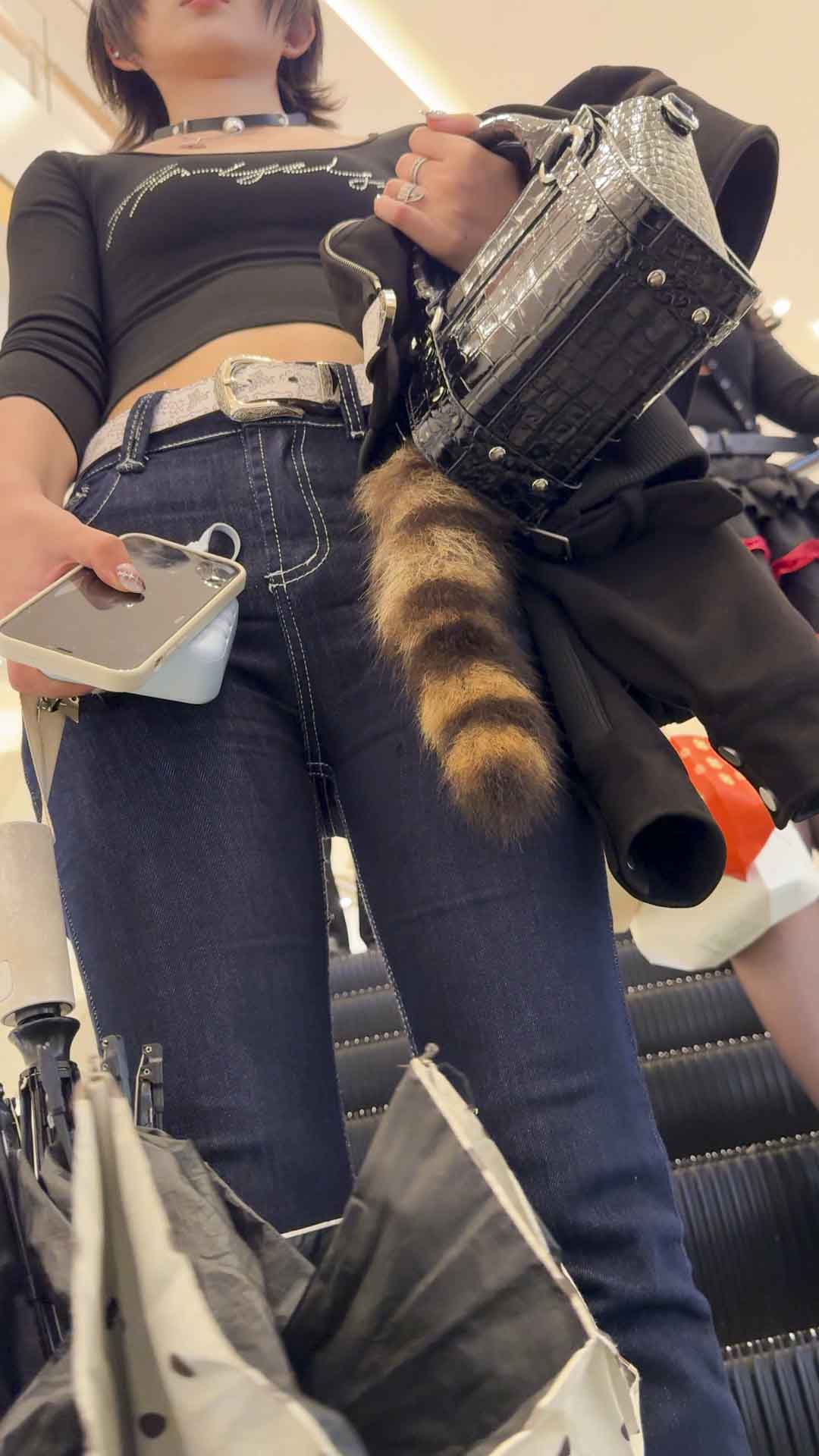 颈链金三角紧内痕尾巴调教型