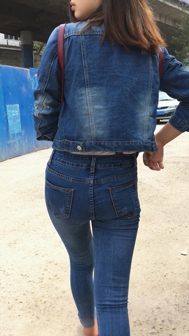 紧翘牛仔裤牛仔衣MM C053[318M]