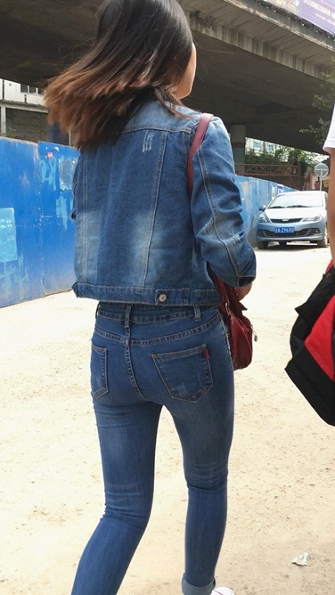 紧翘牛仔裤牛仔衣MM C053[318M]