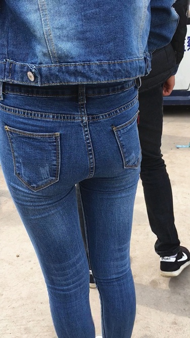 紧翘牛仔裤牛仔衣MM C053[318M]