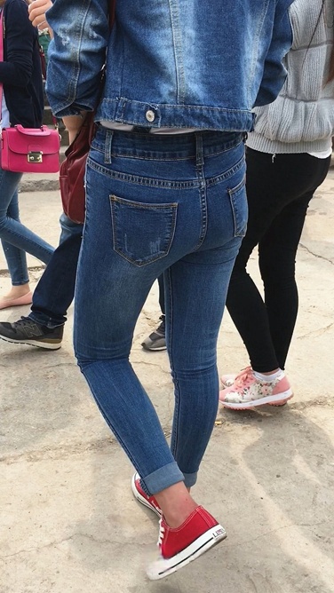 紧翘牛仔裤牛仔衣MM C053[318M]