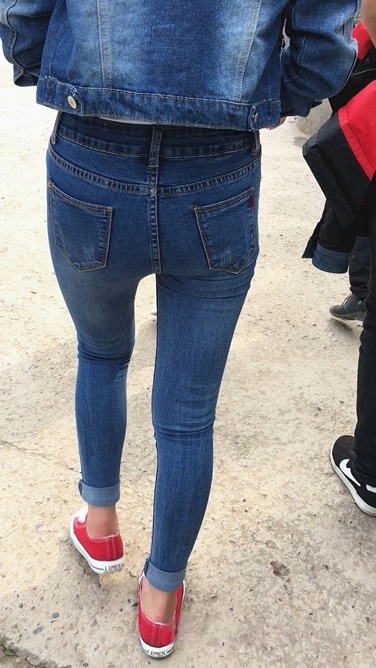 紧翘牛仔裤牛仔衣MM C053[318M]