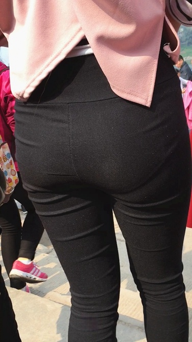 极品圆润丰屯黑裤妹子下楼梯C056[249M]