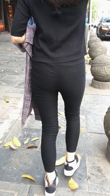 极品黑色紧身裤小妹C061[403M]