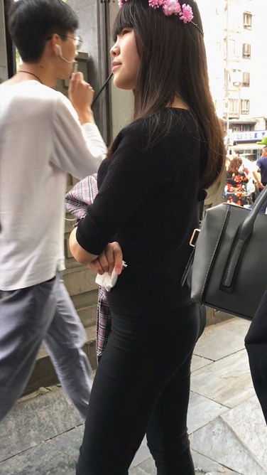 极品黑色紧身裤小妹C061[403M]