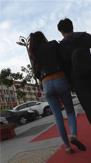 超级紧的苹果牛仔MM，男朋友有福了WD001[785M]