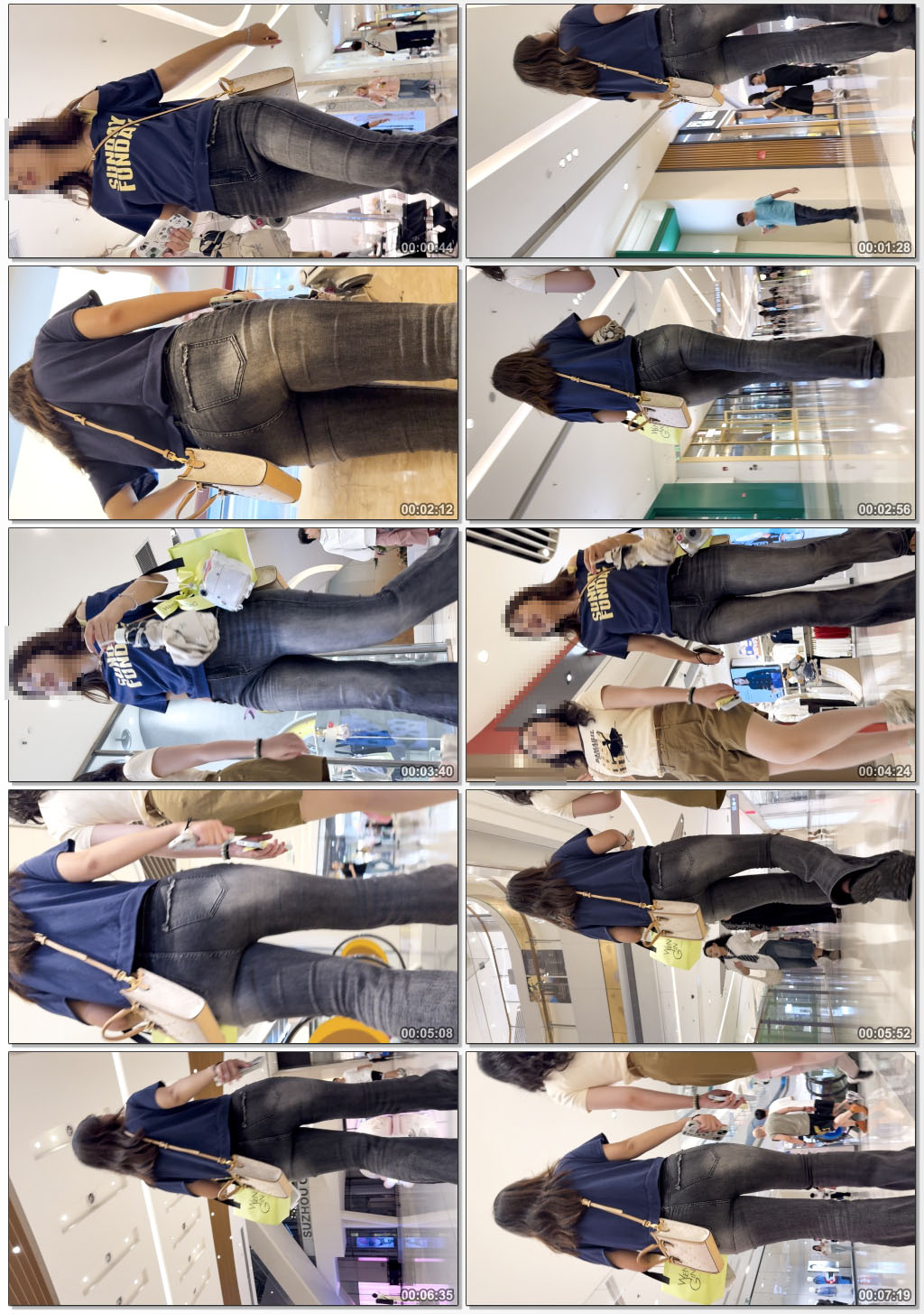 国庆献礼性感圆润包臀牛仔小姐姐（积分399）