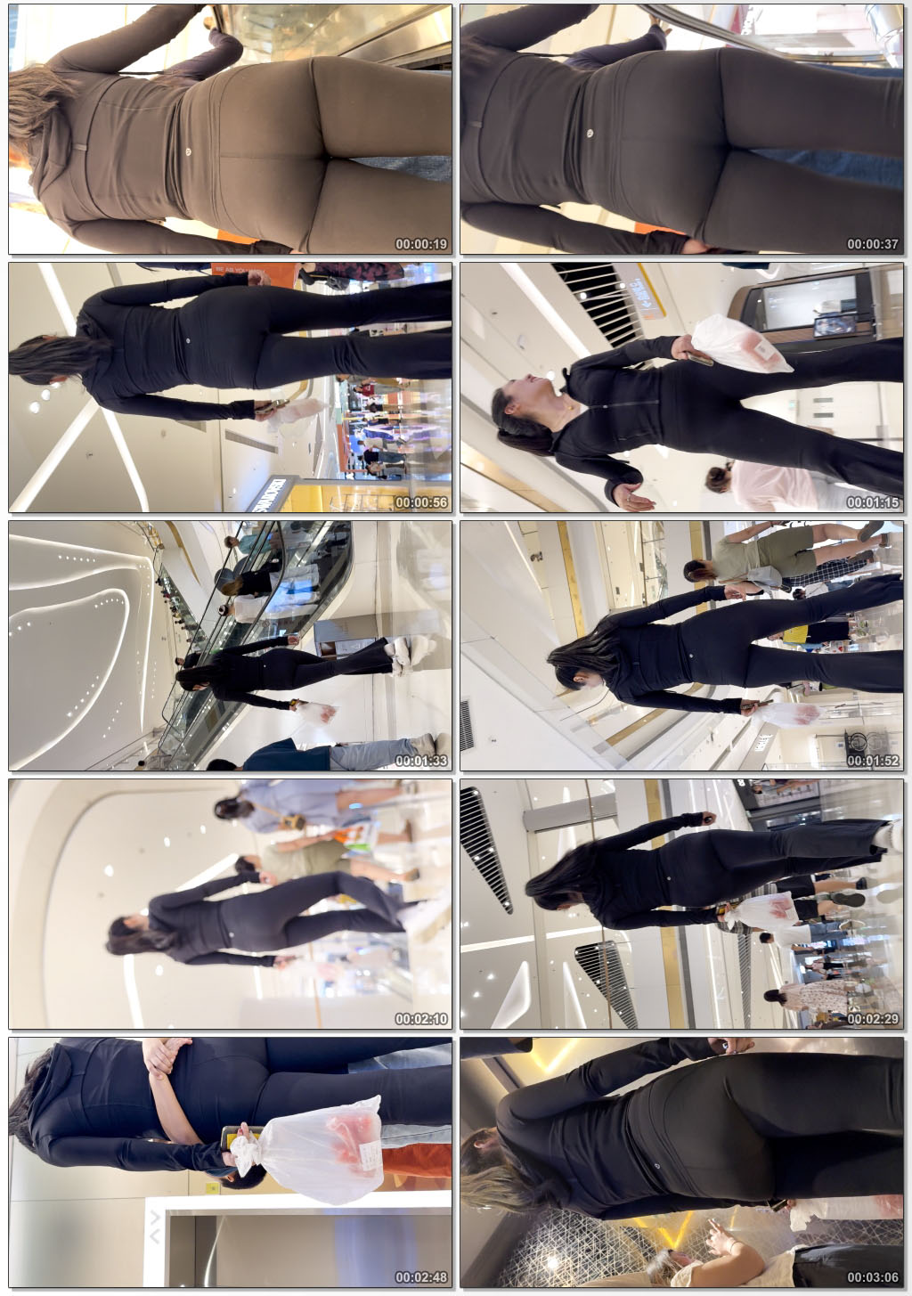 长腿丰臀透内痕瑜伽裤少妇（积分155）