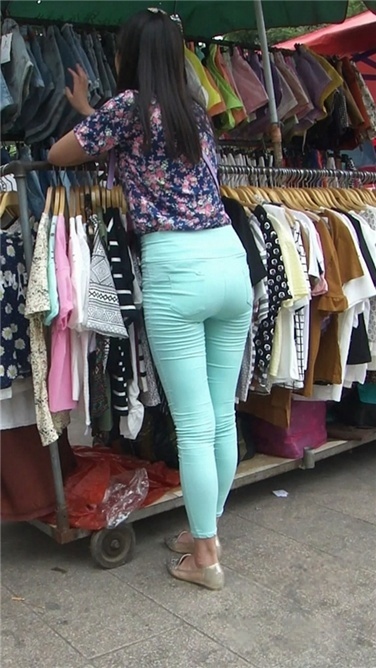 【Paul原创作品】紧身绿裤丰臀美眉[MP4/578MB]