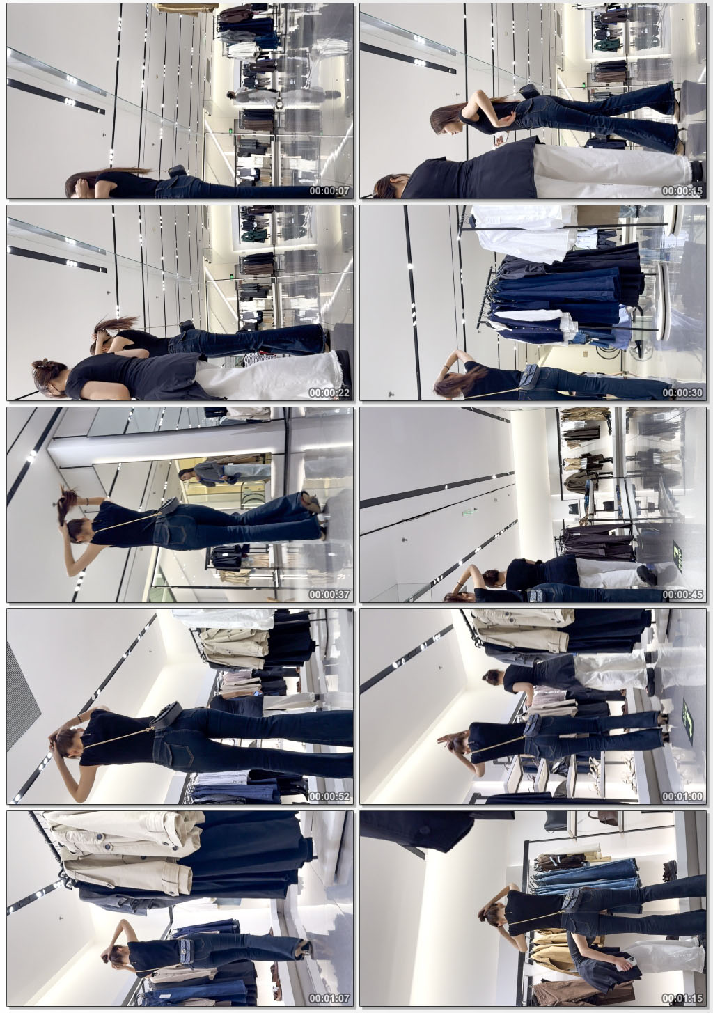 长腿牛仔长发美女（积分45）