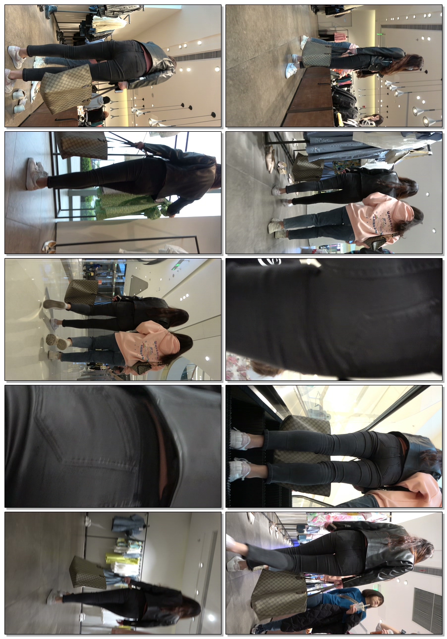 性感紧臀黑牛仔小姐姐（积分107）