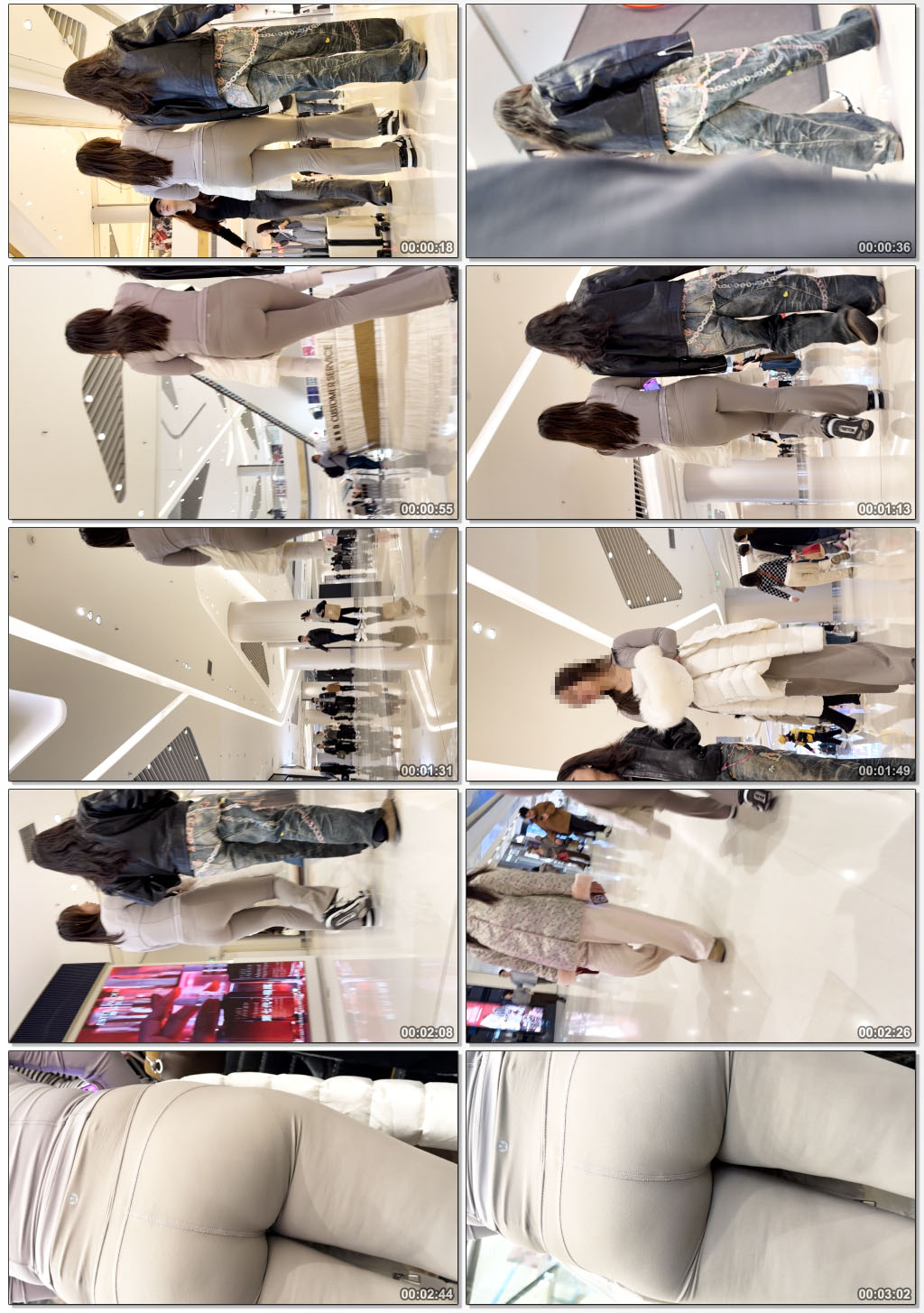 灰色瑜伽丰臀后X型（积分188）