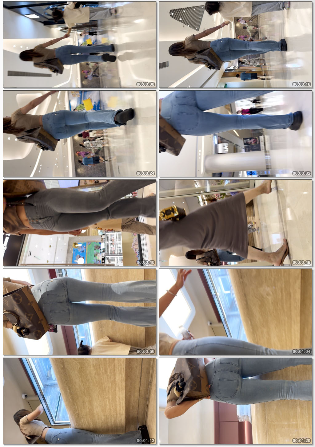 （积分51）牛仔臀颤动露春情