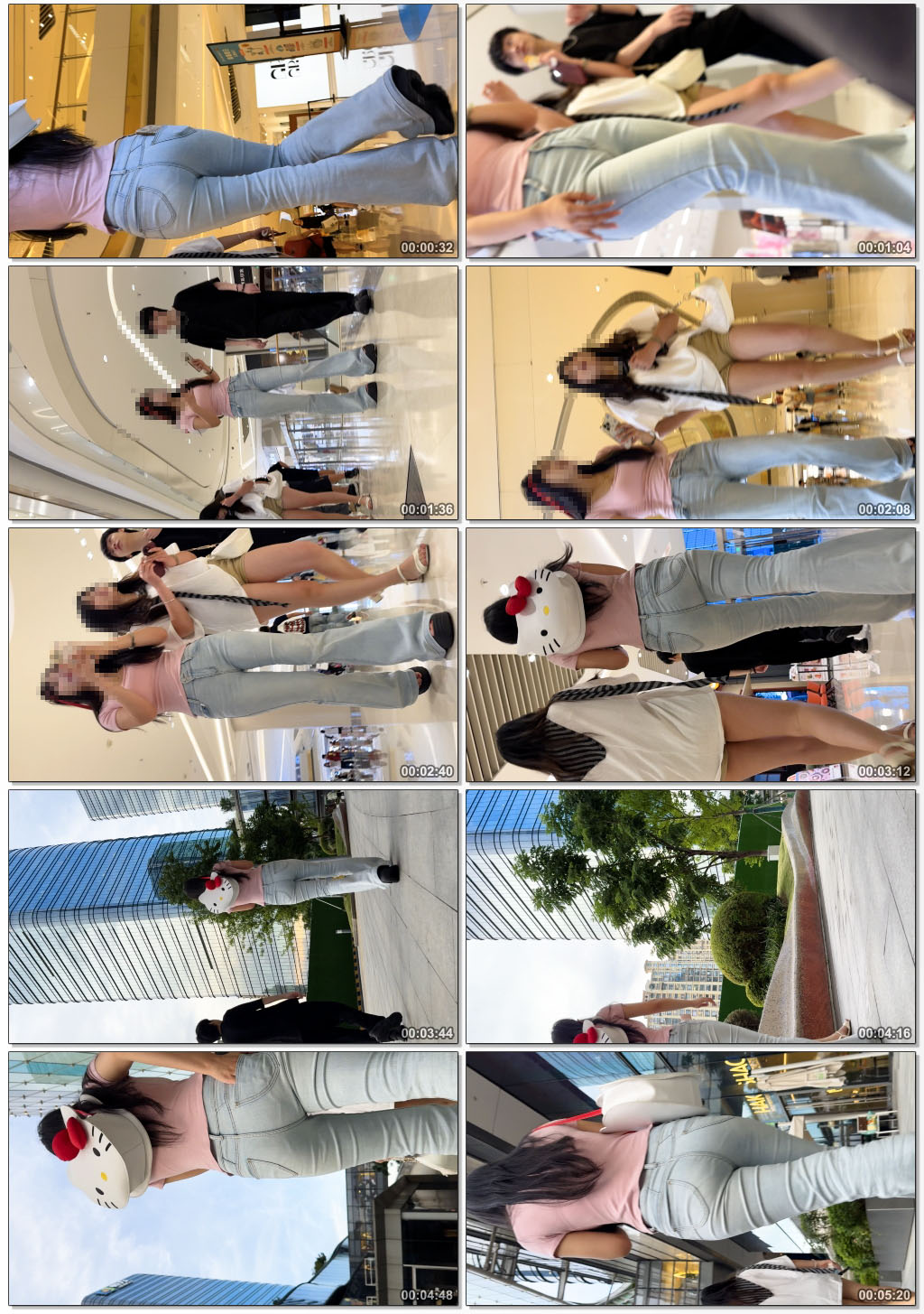 紧绷牛仔勾勒欲求满的臀（积分271）