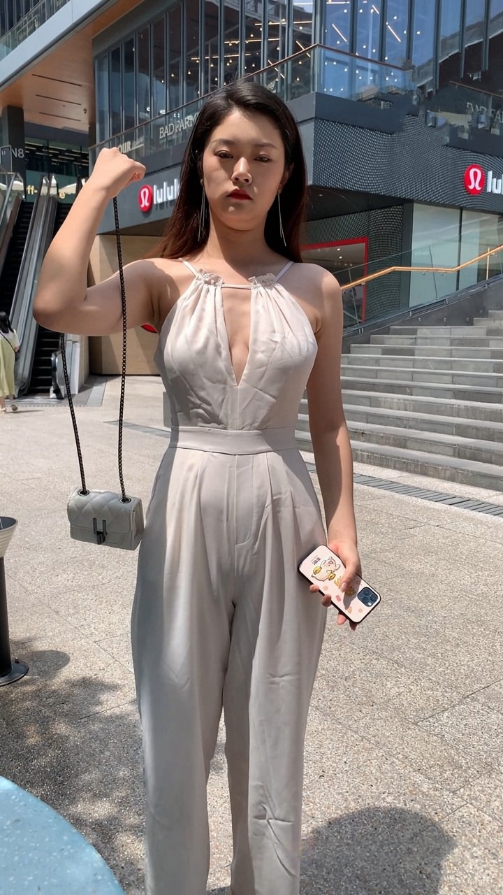 性感白裤美女MJ3356【视频】