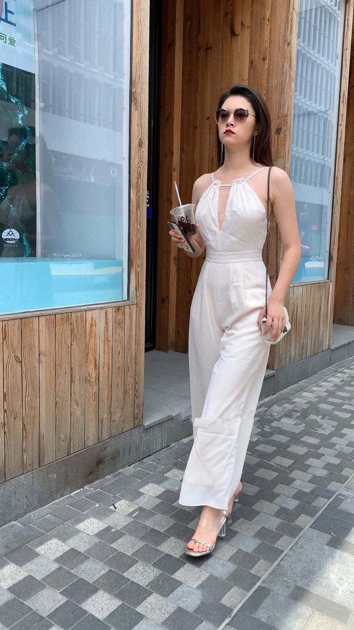 性感白裤美女MJ3356【视频】