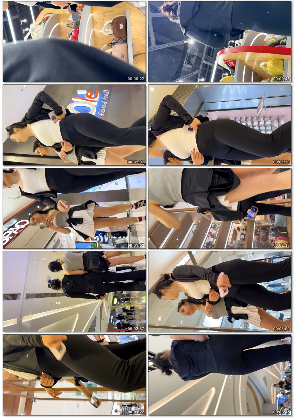 紧身瑜伽裤下区域勒痕毕露（积分333）