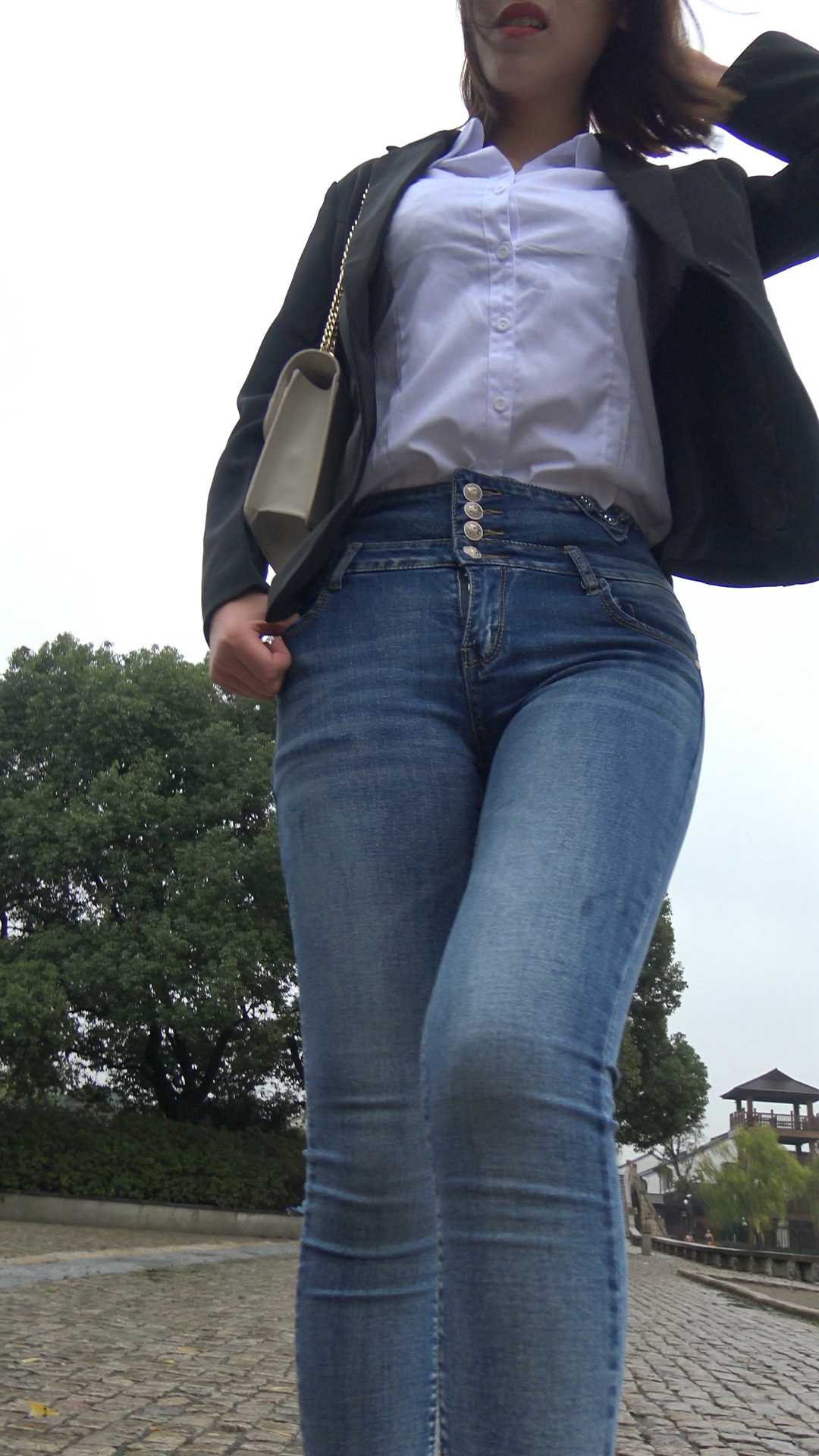 春节献礼糖糖牛仔裤搭配西装，更显性感第三季（积分412）