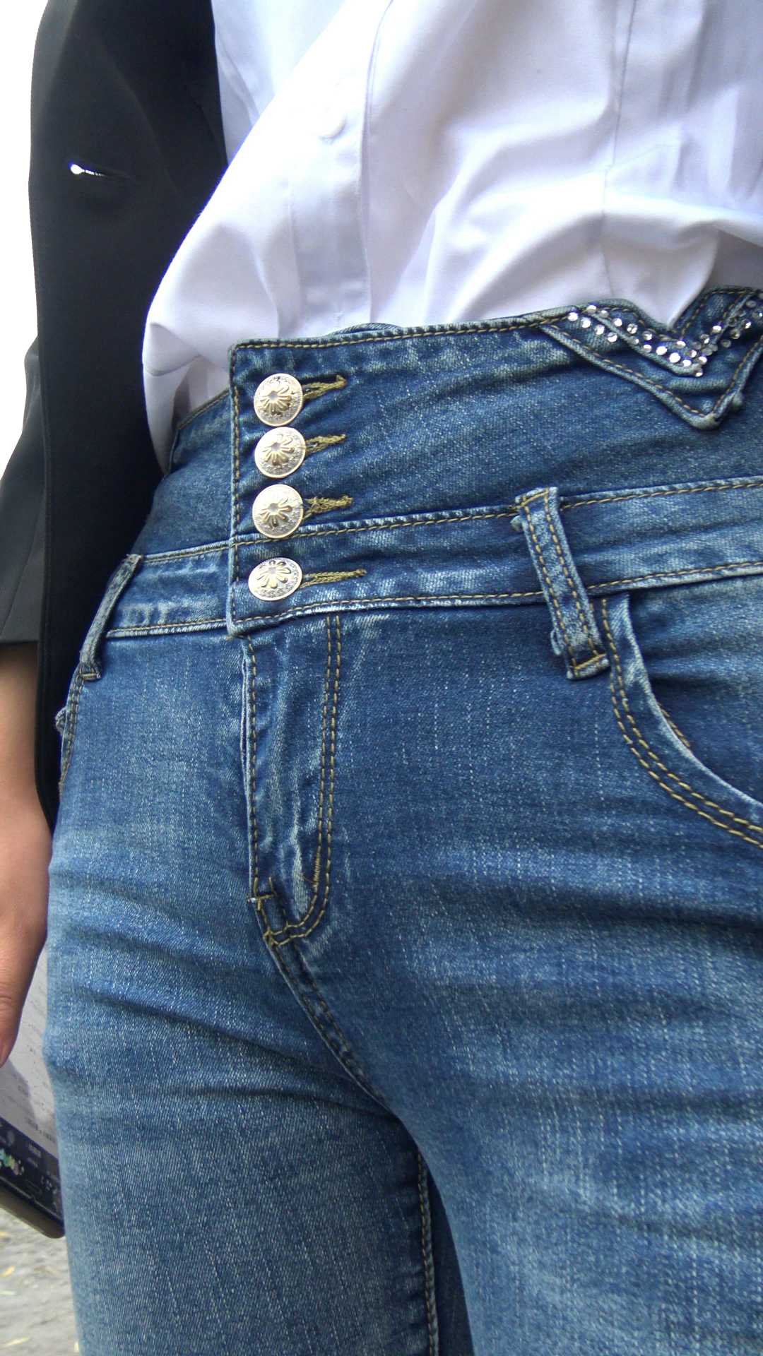 春节献礼糖糖牛仔裤搭配西装，更显性感第三季（积分412）