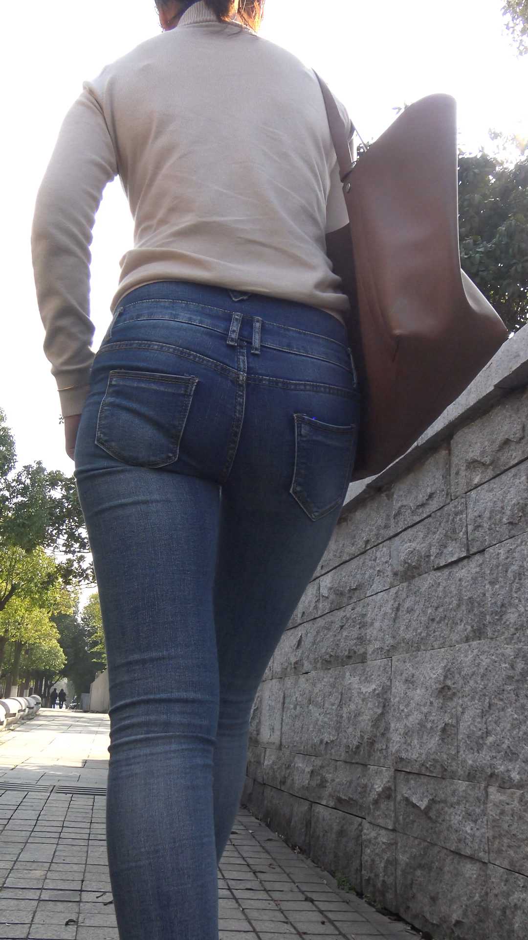 糖糖高跟搭配牛仔裤性感三角翘臀第四季（积分390）