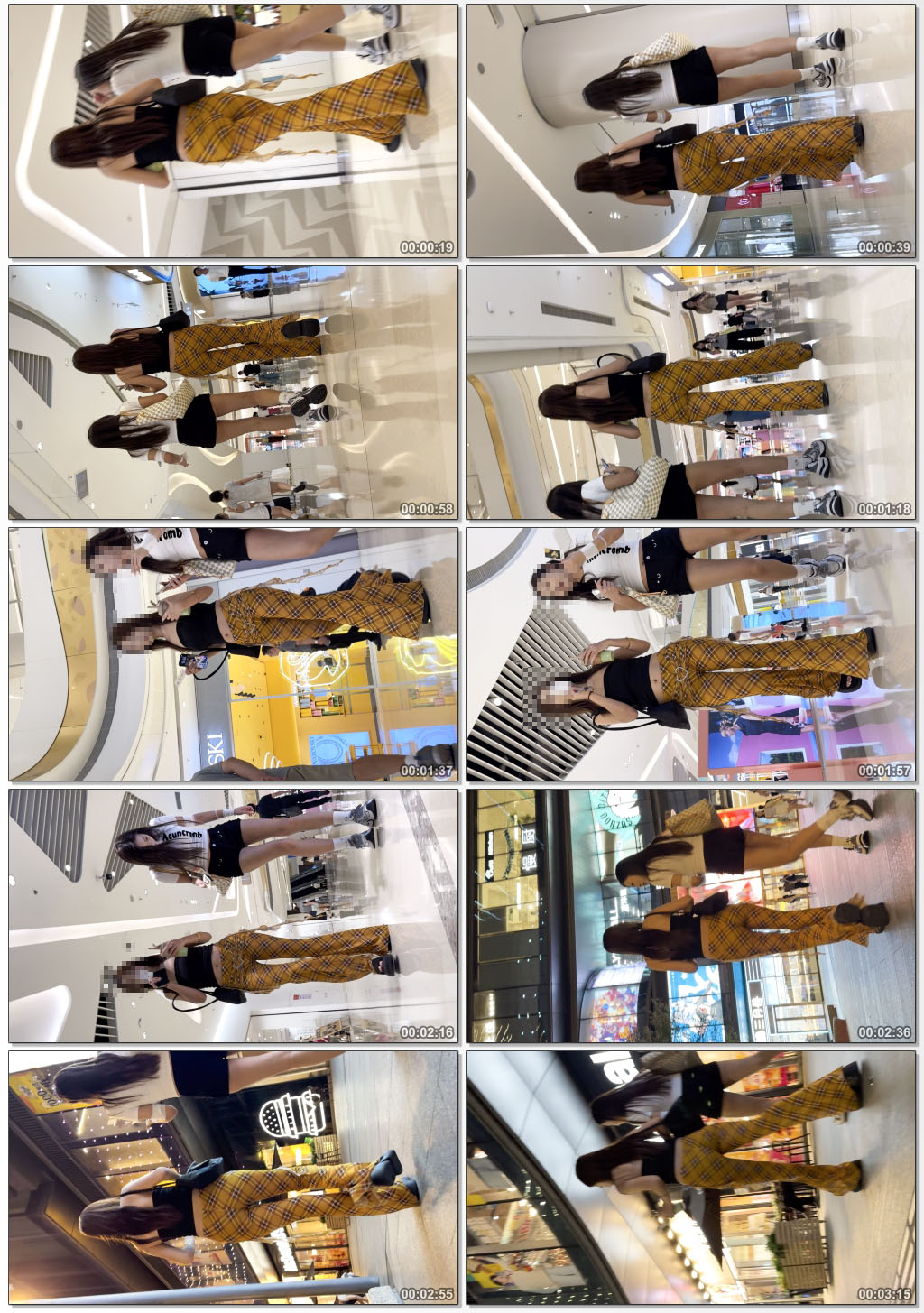 低腰包臀布裤妹子（积分145）