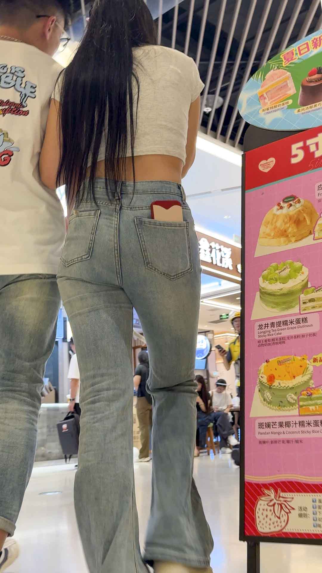 包臀紧身牛仔小情侣（积分125）