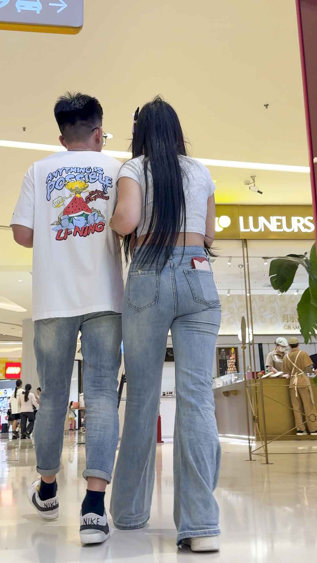 包臀紧身牛仔小情侣（积分125）