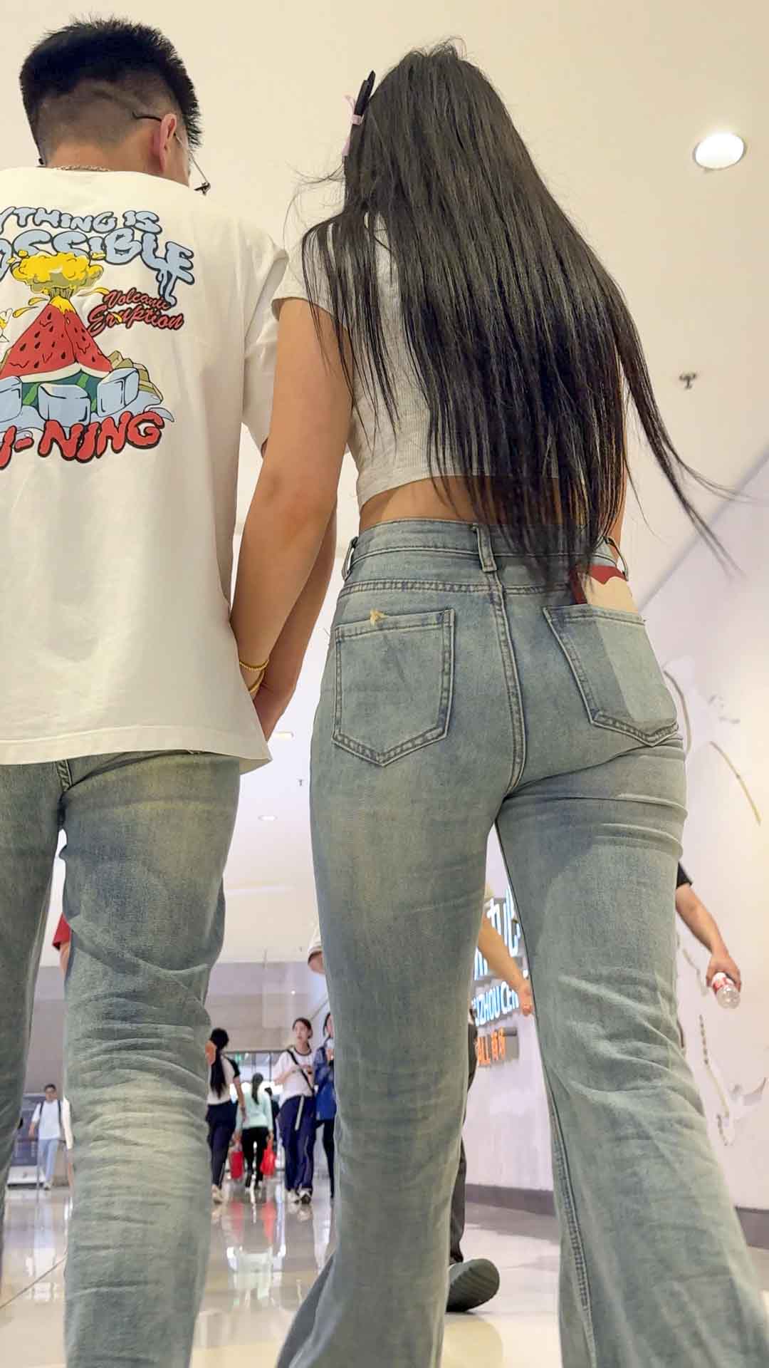 包臀紧身牛仔小情侣（积分125）