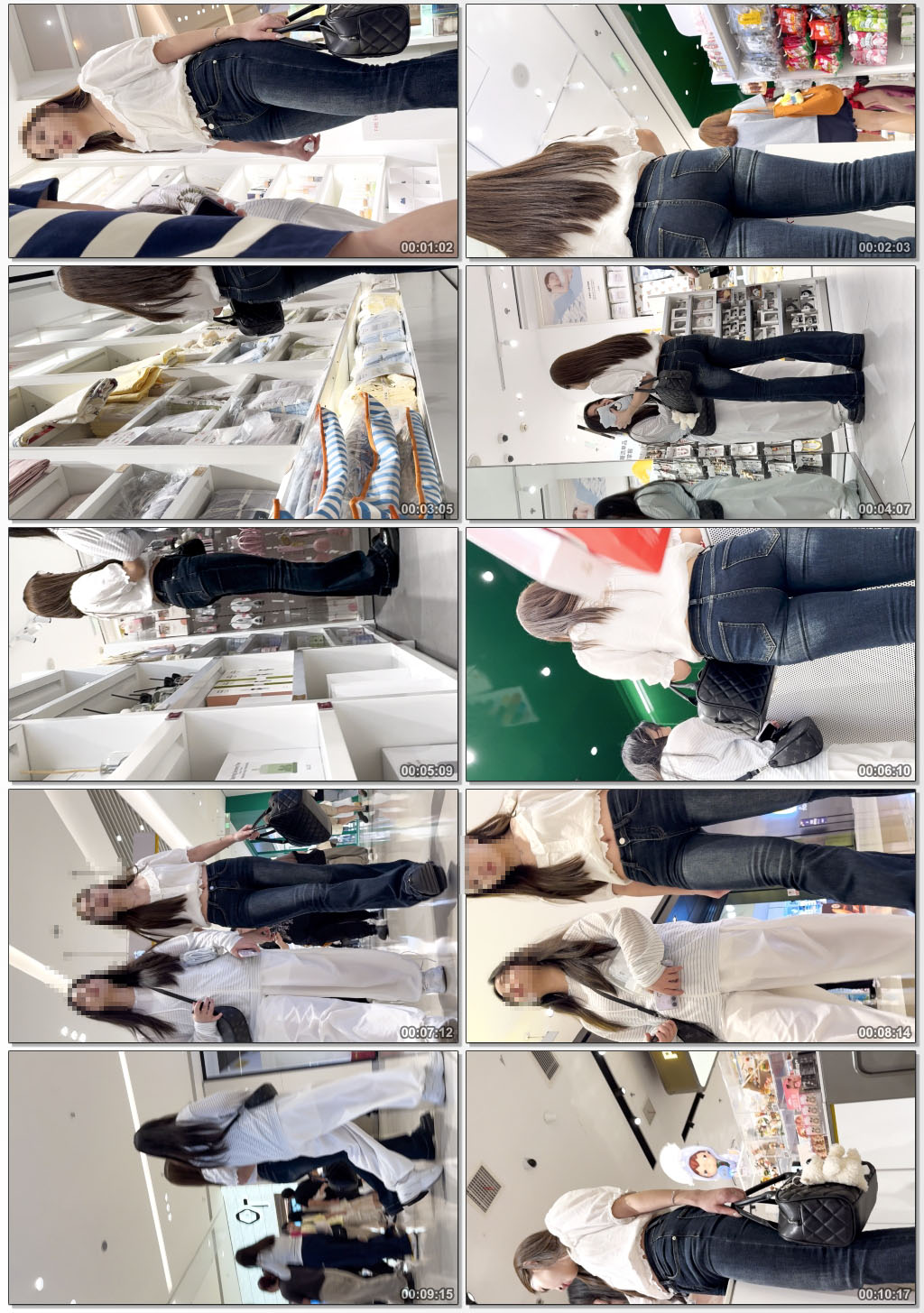 深蓝牛仔裤蜜桃巨臀尤物